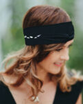 turbante city multiway negro turbandu diadema cinta de pelo turbantes diadema mujer accesorios de moda